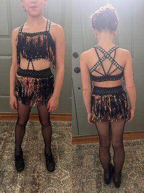 Tenth House Tap or Jazz Dance Costume with custom stoning